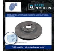 2x Brake Discs Pair Vented Front 277mm ADT34362 Blue Print Set 4351220390 New