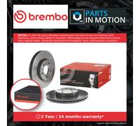 2x Brake Discs Pair Vented Front 278mm 09.9464.11 Brembo