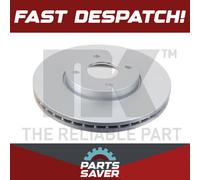 2x Brake Discs Pair Vented Front 278mm 312585 NK Set 1335684 1360273 1445625 New