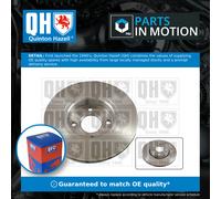 2x Brake Discs Pair Vented Front 278mm BDC4528 Quinton Hazell Set 4056031 New