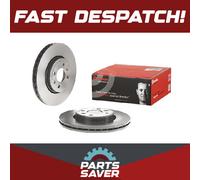 2x Brake Discs Pair Vented Front 280mm 09.8137.21 Brembo Set 7701205230 Quality