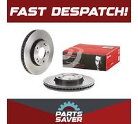 2x Brake Discs Pair Vented Front 280mm 09.A706.11 Brembo Set 517121D100 Quality