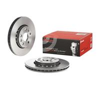 2x Brake Discs Pair Vented Front 280mm 09.A727.21 Brembo Set 4154200001 Quality