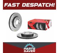 2x Brake Discs Pair Vented Front 280mm 09.A761.1X Brembo Set 34116774985 Quality