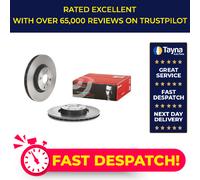 2x Brake Discs Pair Vented Front 280mm 09.C391.21 Brembo Set 6000615653 Quality