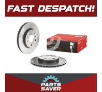 2x Brake Discs Pair Vented Front 280mm 09.C744.11 Brembo Set 34116799347 Quality