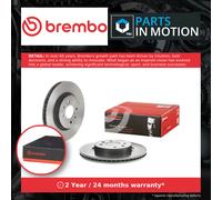 2x Brake Discs Pair Vented Front 280mm 09.D880.11 Brembo Set 51712H8580 Quality
