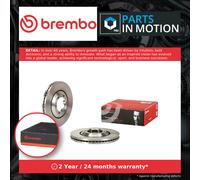 2x Brake Discs Pair Vented Front 280mm 09.E537.10 Brembo Set 8979488050 97948805