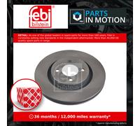 febi bilstein 11206 Brake Disc Set (2 Brake Disc) front, internally ventilated, No. of Holes 4
