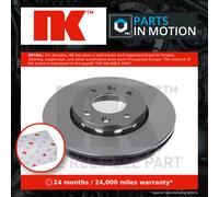 2x Brake Discs Pair Vented Front 280mm 203511 NK Set 0K2FA33251 Quality New