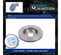 2x Brake Discs Pair Vented fits MINI ONE F55, F56 1.5 Front 2017 on B38A15A Set