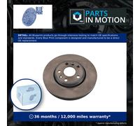2x Brake Discs Pair Vented Front 280mm ADBP430104 Blue Print Set 4020600Q2G New