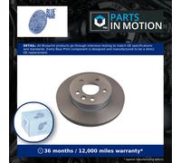 2x Brake Discs Pair Vented Front 280mm ADV184394 Blue Print Set 701615301A New