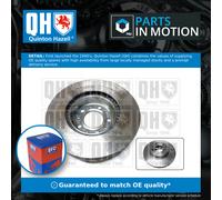2x Brake Discs Pair Vented Front 280mm BDC3837 Quinton Hazell Set 3516567 New