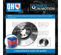 2x Brake Discs Pair Vented Front 280mm BDC4668 Quinton Hazell Set 1J0315301E New