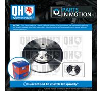 2x Brake Discs Pair Vented Front 280mm BDC5836 Quinton Hazell Set 4154200001 New