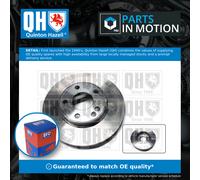 2x Brake Discs Pair Vented Front 280mm BDC6073 Quinton Hazell Set 2464210012 New