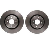 2x Brake Discs Pair Vented Front 280mm DF6904 TRW Set 517121W050 Quality New