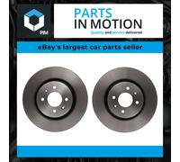 2x Brake Discs Pair Vented Front 280mm DF6904 TRW Set 517121W050 Quality New