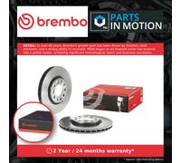 2x Brake Discs Pair Vented Front 281mm 09.A721.11 Brembo Set 51806278 51815312