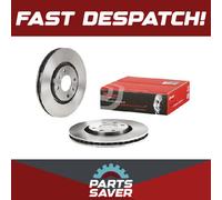 2x Brake Discs Pair Vented Front 283mm 09.9619.11 Brembo Set 1606401480 Quality