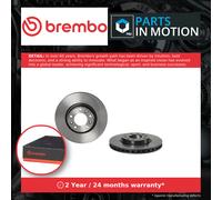 2x Brake Discs Pair Vented Front 283mm 09.C825.11 Brembo Set 1642765080 Quality