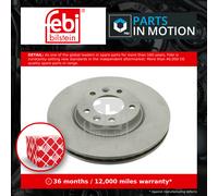 2x Brake Discs Pair Vented fits PEUGEOT 508 Mk1 Front 1.6 1.6D 2.0D 2.2D 283mm