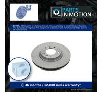 2x Brake Discs Pair Vented Front 283mm ADP154337 Blue Print Set 4249L3 3554083
