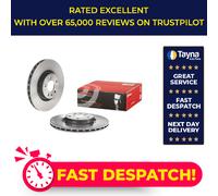 2x Brake Discs Pair Vented Front 284mm 09.4939.41 Brembo Set 51884303 51885408