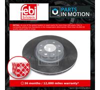 2x Brake Discs Pair Vented fits VAUXHALL CORSA D, E Front 1.0 1.2 1.4 1.3D 284mm