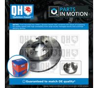 2x Brake Discs Pair Vented Front 284mm BDC6032 Quinton Hazell Set 34116792215