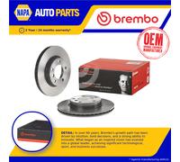 2x Brake Discs Pair Vented Front 286mm 09.5390.31 Brembo Set 34111160674 Quality