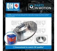 2x Brake Discs Pair Vented Front 286mm BDC3804 Quinton Hazell Set 34111160431