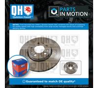 2x Brake Discs Pair Vented Front 286mm BDC5226 Quinton Hazell Set 2724032 New