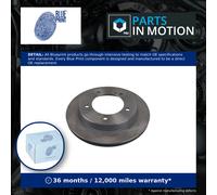 2x Brake Discs Pair Vented Front 287mm ADK84327 Blue Print Set 5521156B00 New