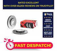 2x Brake Discs Pair Vented Front 288mm 09.8411.1X Brembo Set 2034210312 Quality