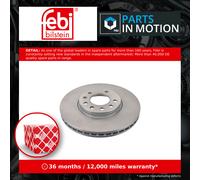 2x Brake Discs Pair Vented Front 288mm 10748 Febi Set 032025723 0569009 0569056