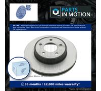 2x Brake Discs Pair Vented Front 288mm ADA104307 Blue Print Set 52128247AA New