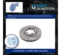 2x Brake Discs Pair Vented Front 288mm ADF124350 Blue Print Set 1763885 1842994