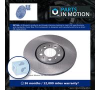 2x Brake Discs Pair Vented fits SEAT CORDOBA 6L Front 2.0 1.9D 02 to 09 288mm