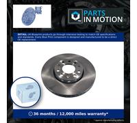 2x Brake Discs Pair Vented Front 288mm ADV184333 Blue Print Set 4B0615301B New