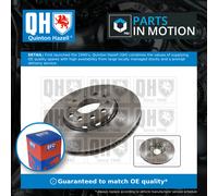 2x Brake Discs Pair Vented Front 288mm BDC5471 Quinton Hazell Set 4A0615301C New
