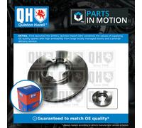 2x Brake Discs Pair Vented Front 288mm BDC6040 Quinton Hazell Set 1763885 New