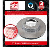 2x Brake Discs Pair Vented Front 289mm 31553 Febi Set 4351235090 4351235110 New