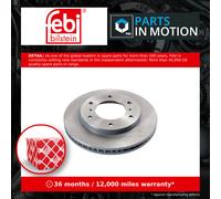 Ferdinand Bilstein Brake Discs 26048 - 2x Vented Front 290mm Set MN116706 MR407116 MR407289