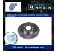 2x Brake Discs Pair Vented Front 290mm ADM54398 Blue Print Set NF4Y3325X Quality