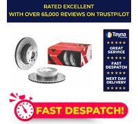 2x Brake Discs Pair Vented Front 292mm 09.9752.1X Brembo Set 34116764641 Quality