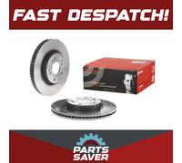 2x Brake Discs Pair Vented Front 293mm 09.C313.11 Brembo Set 45251T2MT00 Quality