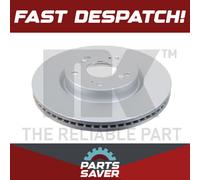2x Brake Discs Pair Vented Front 293mm 312662 NK Set 45251TGNE00 45251TV2E00 New