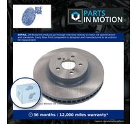 2x Brake Discs Pair Vented Front 293mm ADBP430280 Blue Print Set 26300FL010 New
